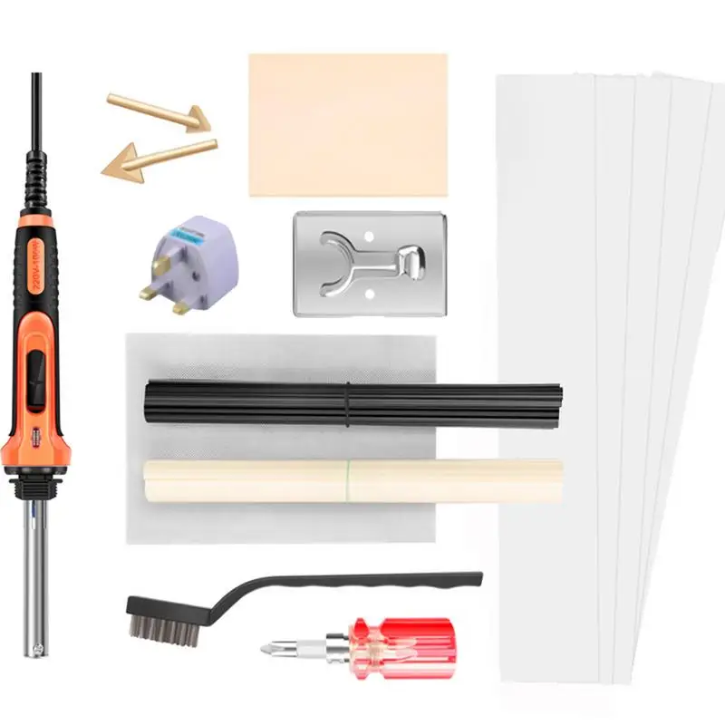 Welding Repair Kit 100W PP Welder Kit For Bumper Repairs Reinforcing Mesh Hot Iron Stand PP Bumper Repair Kit DIY Arts Crafts &
Welding Repair Kit 100W PP Welder Kit For Bumper Repairs Reinforcing Mesh Hot Iron Stand PP Bumper Repair Kit DIY Arts Crafts &