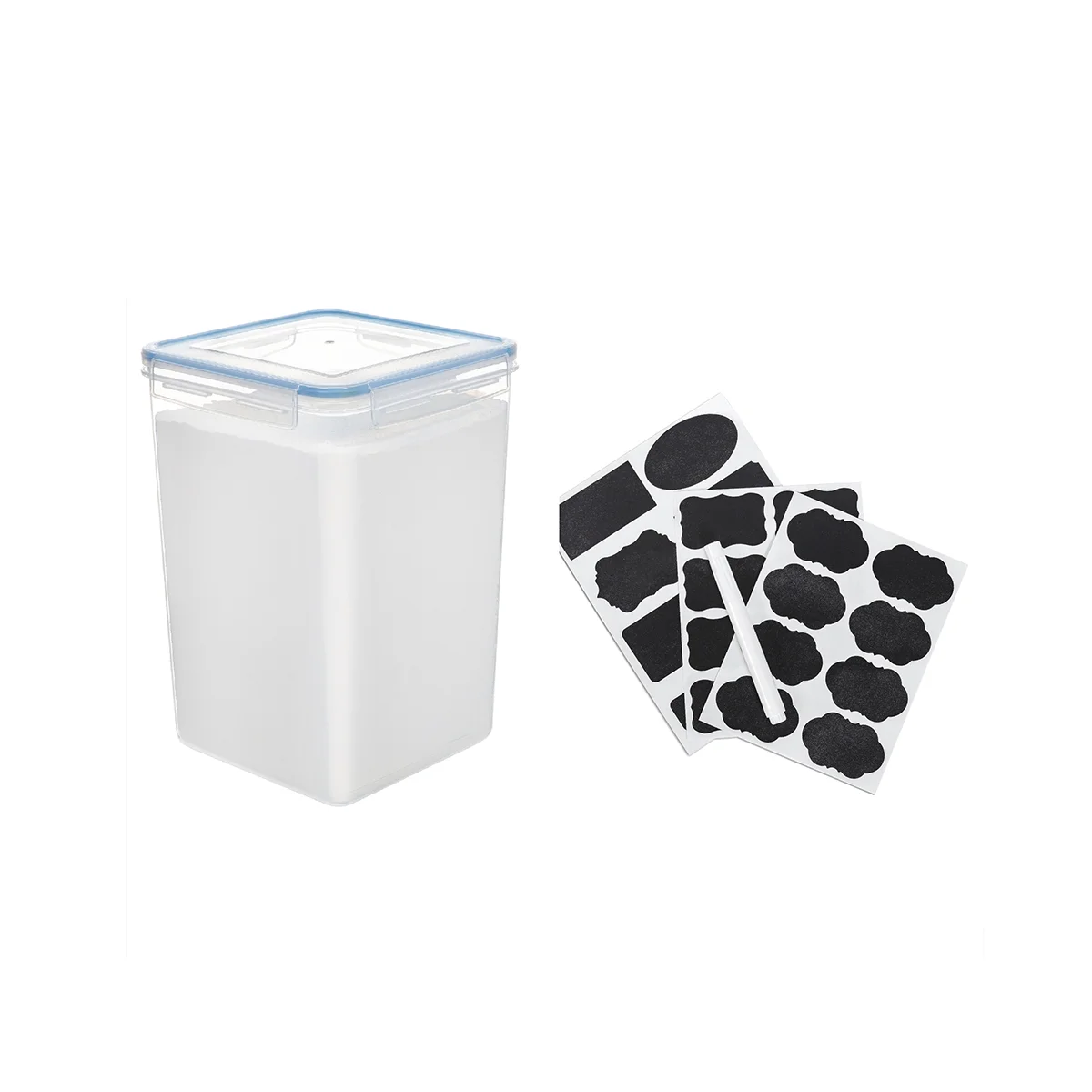 Flour and Sugar Container with Lids (6.5 Liters Each) - Airtight Kitchen & Pantry Bulk Food Storage Blue
Flour and Sugar Container with Lids (6.5 Liters Each) - Airtight Kitchen & Pantry Bulk Food Storage Blue