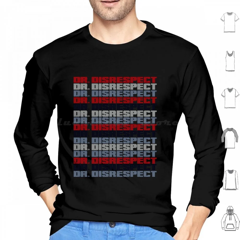 

Dr. Disrespect Pop Art Best Selling Hoodies Long Sleeve Dr Disrespect Dr Disrespect Youtube Twitch Streamer Pubg