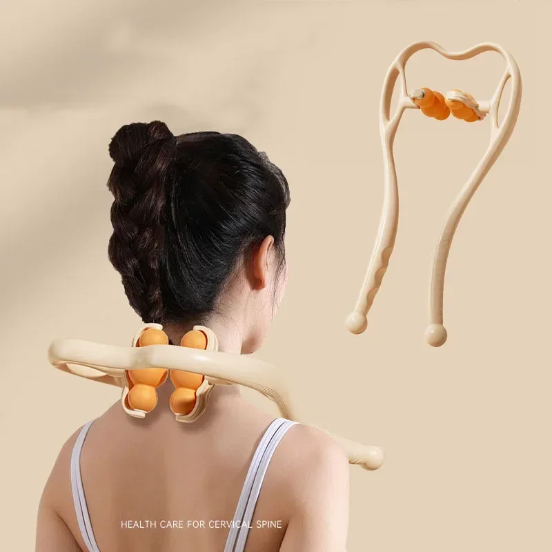 Plastic Neck Pressure Point Therapy Neck Massage Instrument Relieve Hand Roller Neck Massager Tools for Shoulder Trigger Point
Plastic Neck Pressure Point Therapy Neck Massage Instrument Relieve Hand Roller Neck Massager Tools for Shoulder Trigger Point