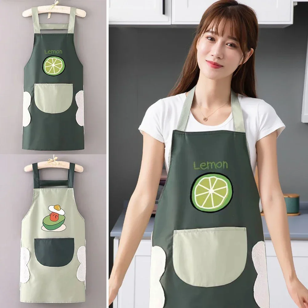 Oilproof Waterproof Kitchen Apron Lemon Avocado Orange Persimmon Pattern Baking Cooking Apron Unisex Sleeveless Apron
Oilproof Waterproof Kitchen Apron Lemon Avocado Orange Persimmon Pattern Baking Cooking Apron Unisex Sleeveless Apron