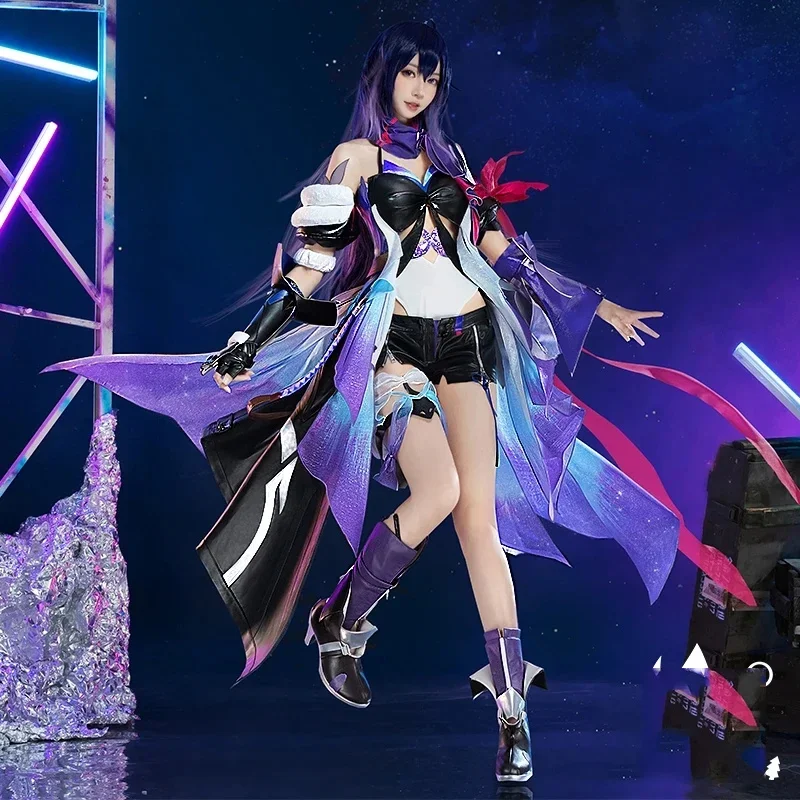 Новинка 2024, игровой костюм Honkai: Star Rail Seele, Женский костюм для косплея, карнавальный костюм для Хэллоуина, Женский костюм для ролевых игр
Новинка 2024, игровой костюм Honkai: Star Rail Seele, Женский костюм для косплея, карнавальный костюм для Хэллоуина, Женский костюм для ролевых игр