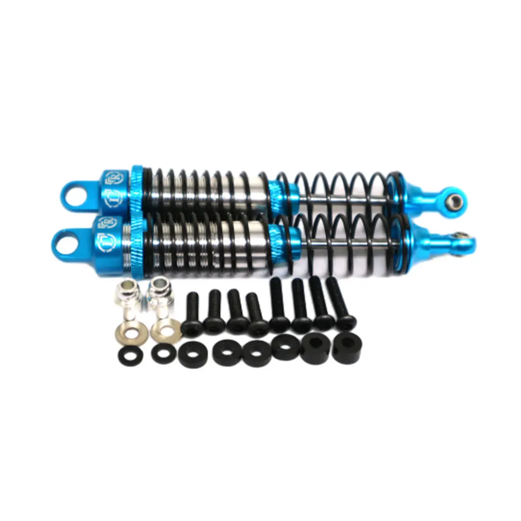 

100mm RC Shock Absorber Oil Adjustable RC Damper Set with Springs for 1/10 RC Truck Crawler Axial SCX10