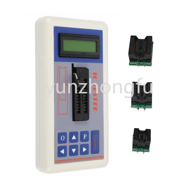 New Integrated Circuit IC Tester Transistor Tester Online Maintenance Digital Led Transistor IC Tester
New Integrated Circuit IC Tester Transistor Tester Online Maintenance Digital Led Transistor IC Tester