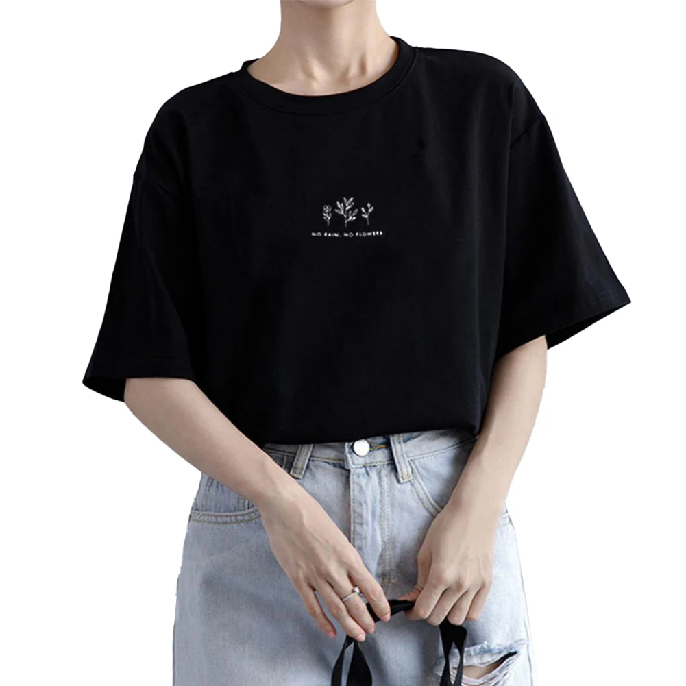 Women Tops 1 Pc Casual Comfortable For All Seasons Loose Microelasticity Polyester Printed Round Neck Short-sleeved
Women Tops 1 Pc Casual Comfortable For All Seasons Loose Microelasticity Polyester Printed Round Neck Short-sleeved