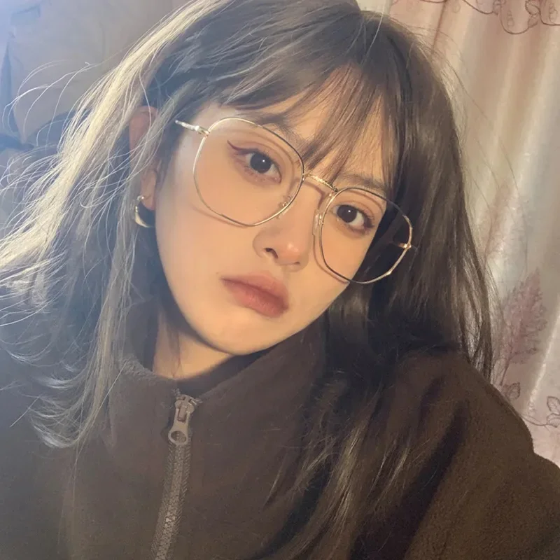 Retro Big Frame Anti-blue Glasses Women Fashion Plain Glasses Men Eyewear Cute Decorative Computer Glasses
Retro Big Frame Anti-blue Glasses Women Fashion Plain Glasses Men Eyewear Cute Decorative Computer Glasses