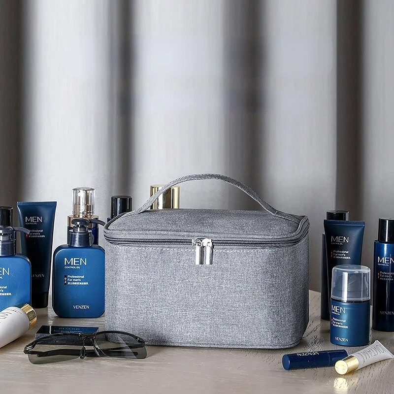 Waterproof Men Hanging Makeup Bags Multipurpose Oxford Organizer Cosmetic Women Necessaries Makeup Wash Toiletry Toilet Bag Q164
Waterproof Men Hanging Makeup Bags Multipurpose Oxford Organizer Cosmetic Women Necessaries Makeup Wash Toiletry Toilet Bag Q164