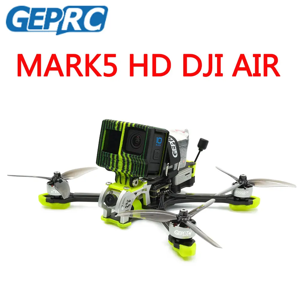 GEPRC MARK5 HD DJI AIR UNIT Freestyle FPV Drone 4S/6S 5Inch SPEEDX2 2107.5 Motor For RC FPV Quadcopter LongRange Freestyle Drone
GEPRC MARK5 HD DJI AIR UNIT Freestyle FPV Drone 4S/6S 5Inch SPEEDX2 2107.5 Motor For RC FPV Quadcopter LongRange Freestyle Drone