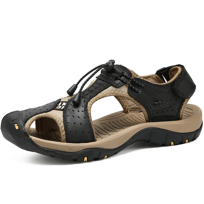 Summer New Leather Men's Shoes Large Men's Sandals Fashion Sandals 38-48 Slippers Outdoor Sports Beach Shoes
Summer New Leather Men's Shoes Large Men's Sandals Fashion Sandals 38-48 Slippers Outdoor Sports Beach Shoes