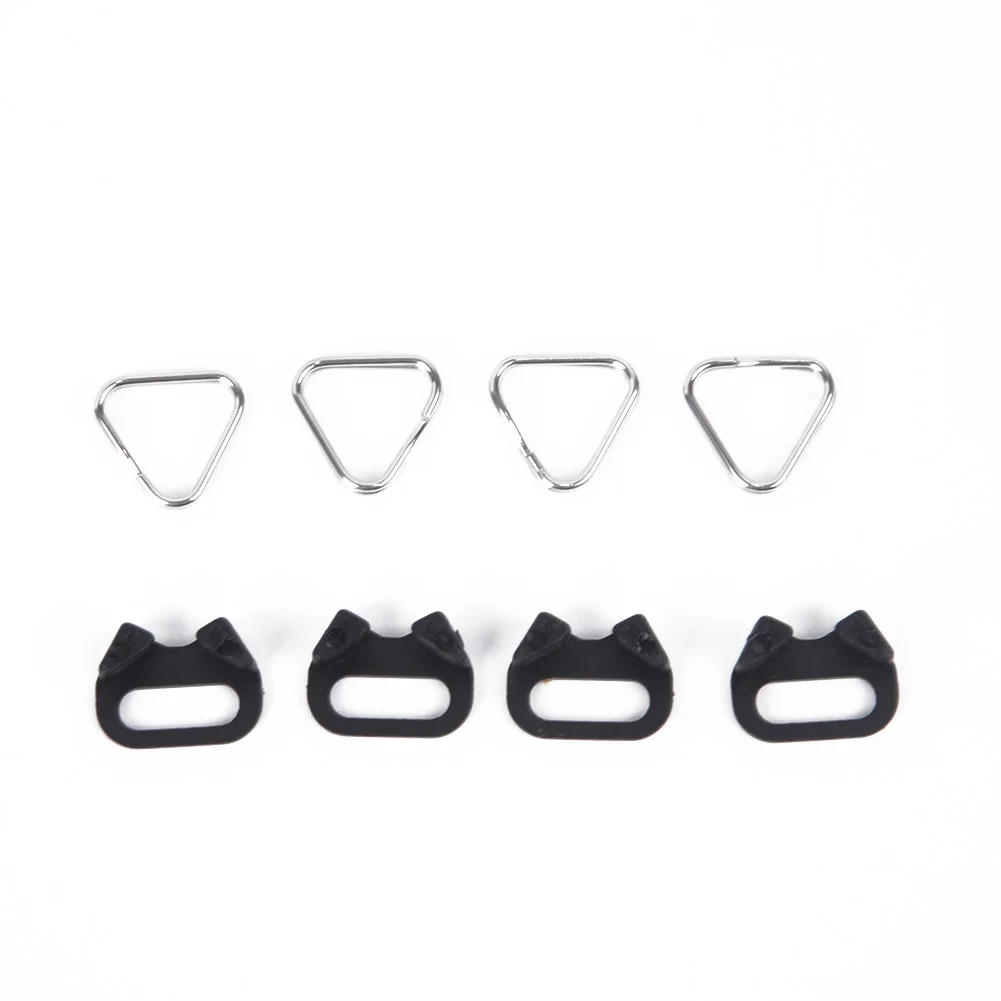 4pcs ABS + Stainless Steel Triangular Split Rings For Camera Back Belt Strap Buckle Accessories For Fixing Camera Belt
4pcs ABS + Stainless Steel Triangular Split Rings For Camera Back Belt Strap Buckle Accessories For Fixing Camera Belt