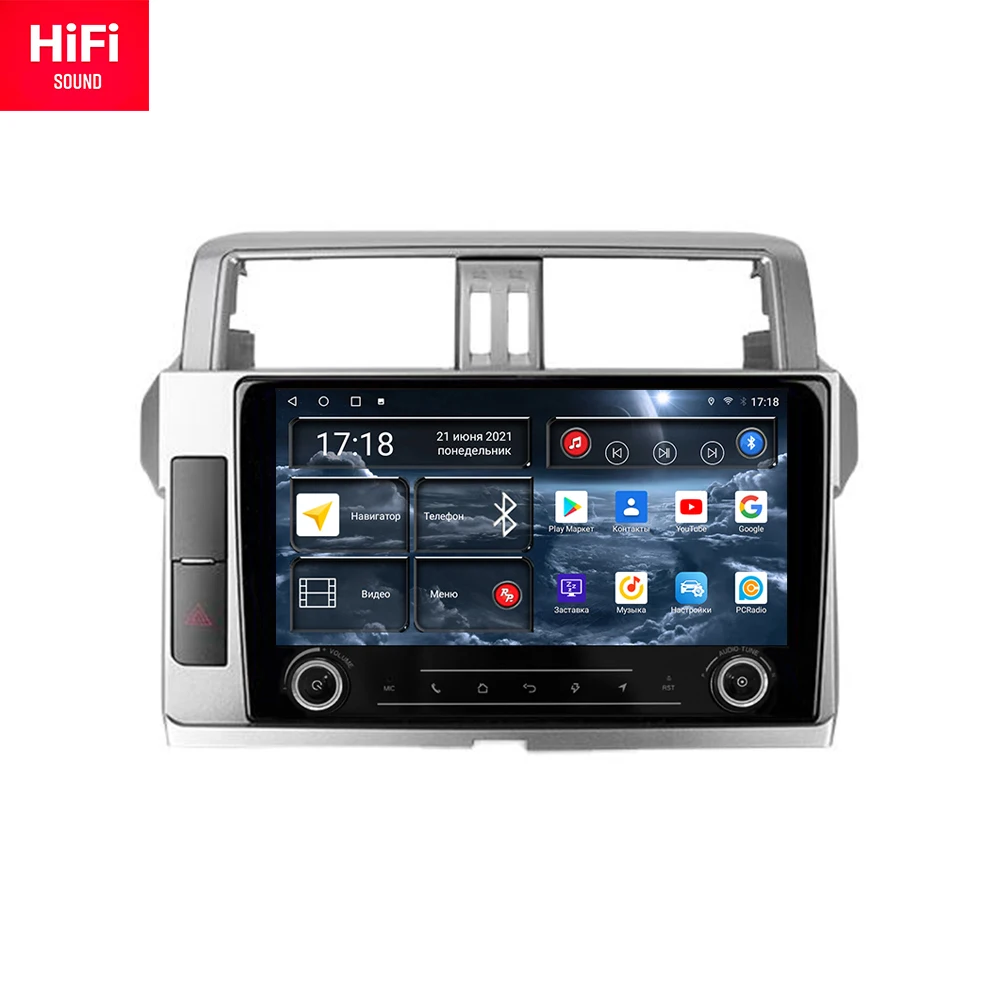 Redpower 75265 HiFi car radio for Toyota Land Cruiser Prado 150 (09.2013-11.2017)Android 10.0 DVD screen player
Redpower 75265 HiFi car radio for Toyota Land Cruiser Prado 150 (09.2013-11.2017)Android 10.0 DVD screen player