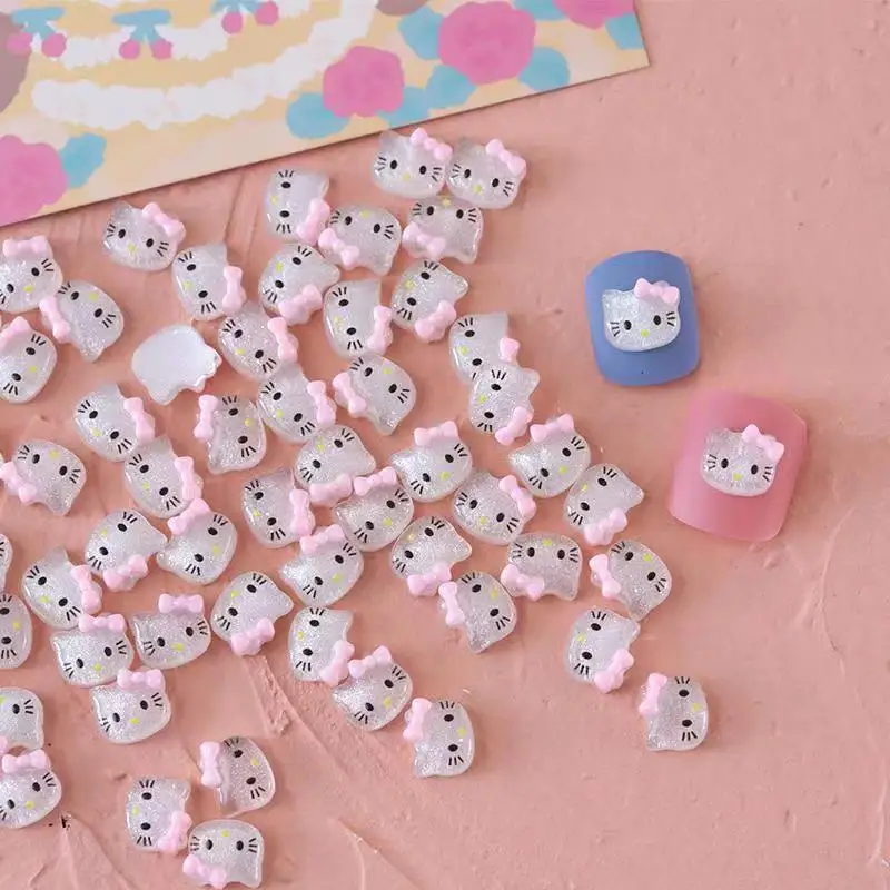 20pcs Diy Sanrios Hello kitty Mini small nail Charms Kawaii Nail Jewelry Rhinestone Gems for Manicure Diy Decration Accessories
20pcs Diy Sanrios Hello kitty Mini small nail Charms Kawaii Nail Jewelry Rhinestone Gems for Manicure Diy Decration Accessories