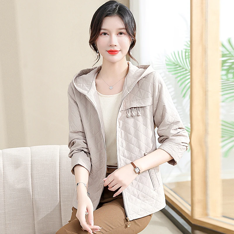 Long-sleeved Quilted Jacket for Middle Age Women, Cotton-padded Coat, Warm Tops, Mother's Parkas, Thin, Autumn, Winter
Long-sleeved Quilted Jacket for Middle Age Women, Cotton-padded Coat, Warm Tops, Mother's Parkas, Thin, Autumn, Winter