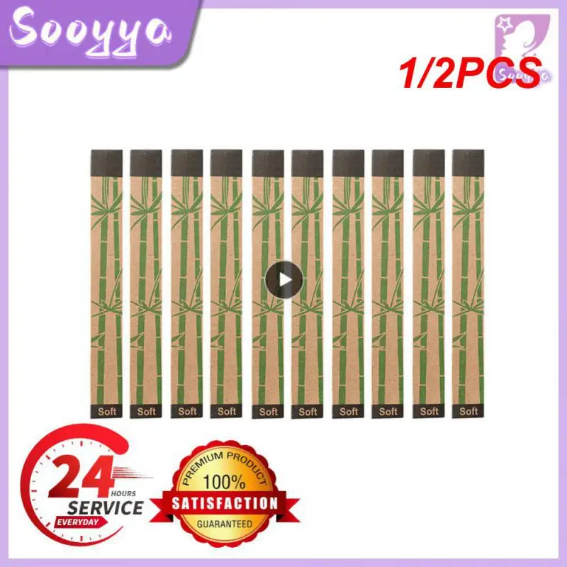 

1/2PCS Colorful Natural Bamboo Toothbrush Set Soft Bristle Charcoal Teeth Whitening Bamboo Toothbrushes Soft Oral Care