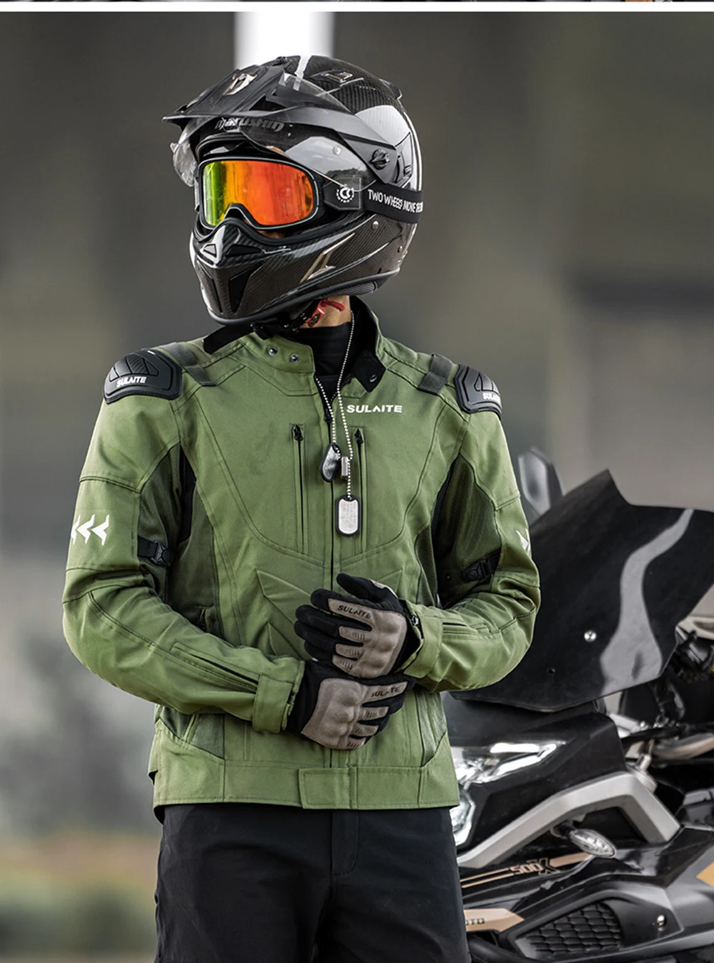 Summer Breathable Mesh Motorcycle Jacket Reflective Motorcycle Riding Clothes Built-in Detachable Protective Gear Racing Suit Summer Breathable Mesh Motorcycle Jacket Reflective Motorcycle Riding Clothes Built-in Detachable Protective Gear Racing Suit