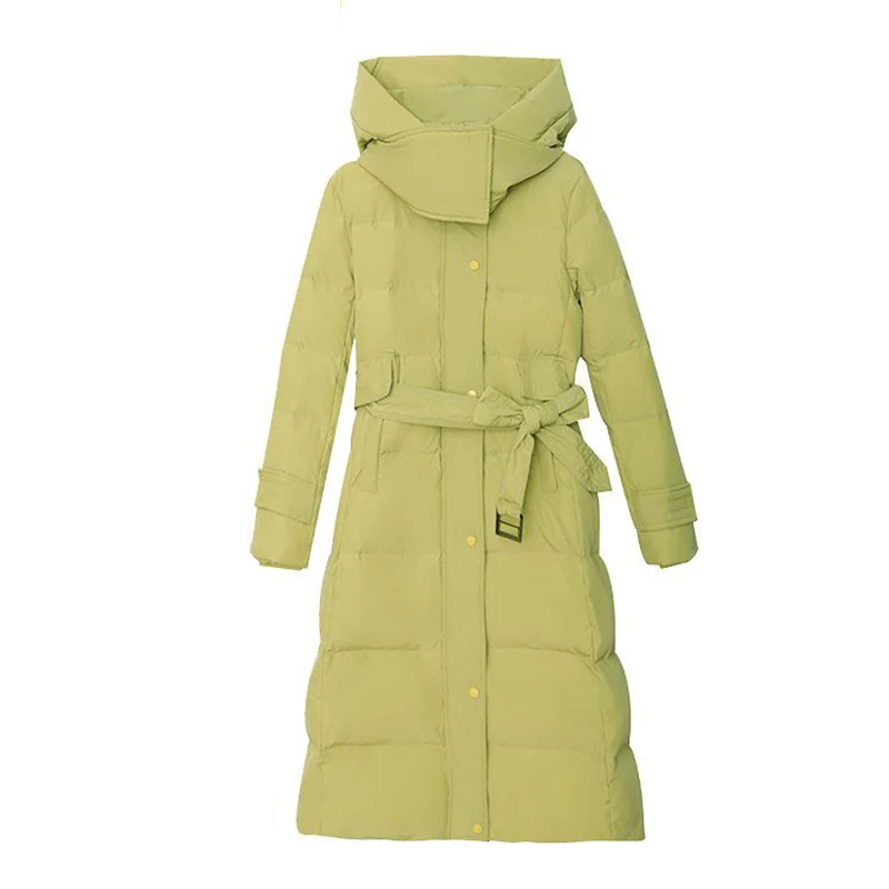 KBAT Fashion Thicken Women's Winter Hooded Parka With a Belt Long Sonw Coat Female Puffer Jacket Windproof Warm Outwear
KBAT Fashion Thicken Women's Winter Hooded Parka With a Belt Long Sonw Coat Female Puffer Jacket Windproof Warm Outwear