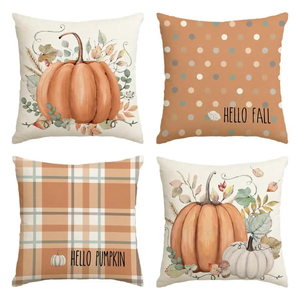Comfortable Soft Pillow Case for Relaxation Thanksgiving Harvest Home Decor Cozy Pumpkin Pillow Covers for Sofa Couch for Home
Comfortable Soft Pillow Case for Relaxation Thanksgiving Harvest Home Decor Cozy Pumpkin Pillow Covers for Sofa Couch for Home