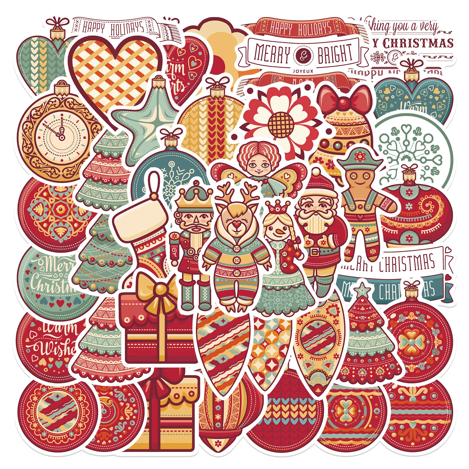 10/30/48PCS Cute Christmas Baubles Stickers Cartoon Graffiti Decals DIY Phone Fridge Wall Window Door Stickers Kids Toys Gifts
10/30/48PCS Cute Christmas Baubles Stickers Cartoon Graffiti Decals DIY Phone Fridge Wall Window Door Stickers Kids Toys Gifts