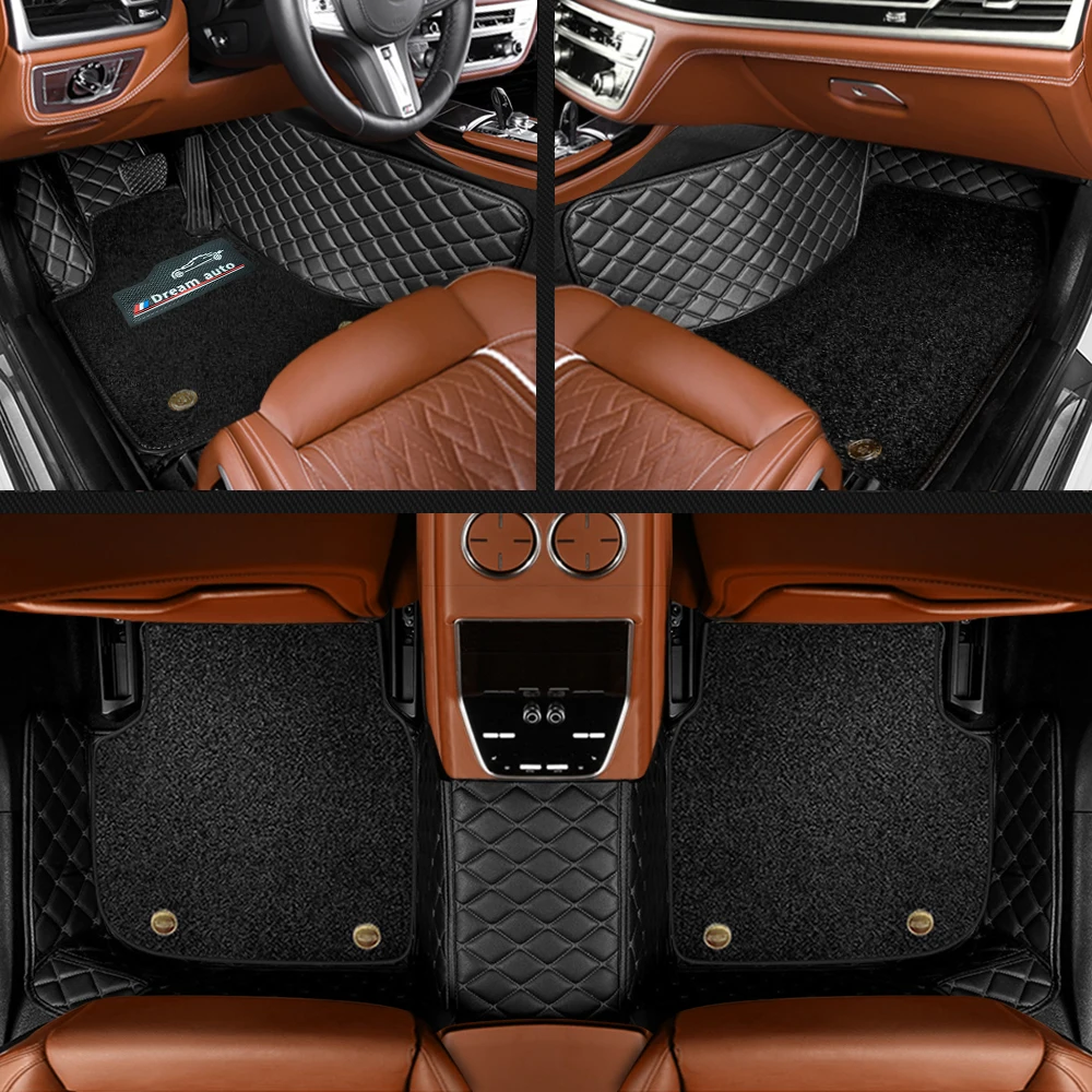 Double Layer Car Floor Mats For Lexus All Models NX RX LX LS GX ES IS CT RX450h LHD RHD Carpet Car Foot Pad Interior Accessories
Double Layer Car Floor Mats For Lexus All Models NX RX LX LS GX ES IS CT RX450h LHD RHD Carpet Car Foot Pad Interior Accessories