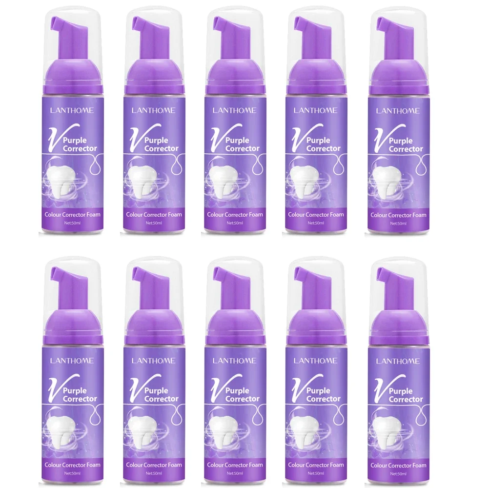 50ml V34 Purple Teeth Whitening Mousse Deep Cleaning Stains Removal Repair Bright Yellow Tones Toothpaste Color Corrector Serum
50ml V34 Purple Teeth Whitening Mousse Deep Cleaning Stains Removal Repair Bright Yellow Tones Toothpaste Color Corrector Serum