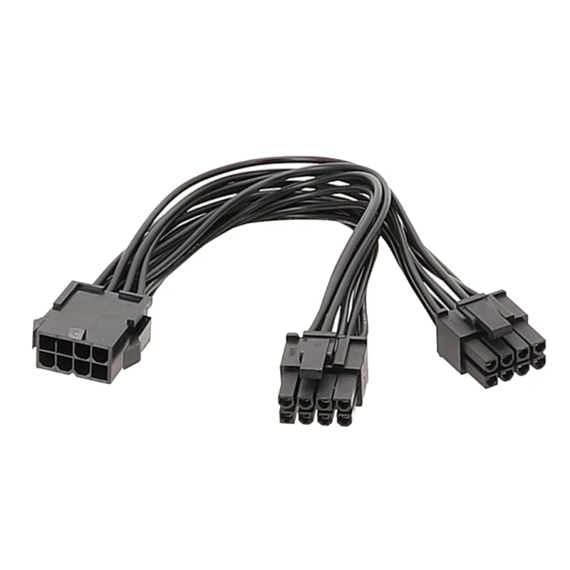 Graphics Card Power Supply 8pin Female To Dual 8pin Male 6+2pin Expansion Cable 8P To 2x 8P 1 to 2 Splitter
Graphics Card Power Supply 8pin Female To Dual 8pin Male 6+2pin Expansion Cable 8P To 2x 8P 1 to 2 Splitter