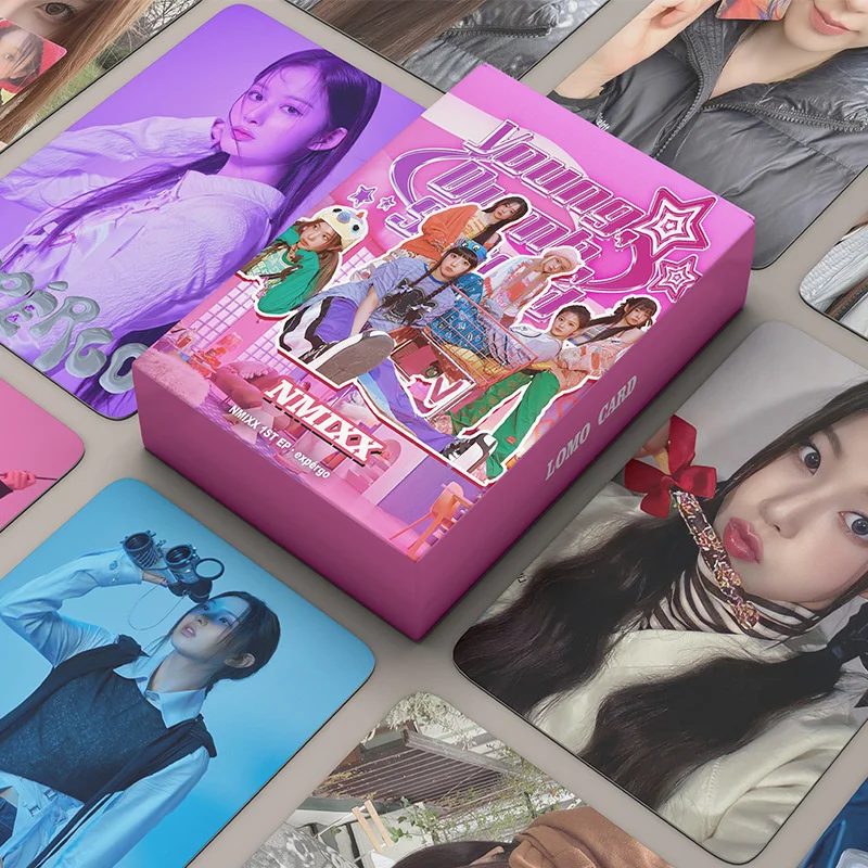 55 Cards/Set NMIXX Album LOMO Card HD Printing HAEWON KYUJIN SULLYOON JIWOO Girl Collectible Gift Postcard Photo Card KPOP
55 Cards/Set NMIXX Album LOMO Card HD Printing HAEWON KYUJIN SULLYOON JIWOO Girl Collectible Gift Postcard Photo Card KPOP