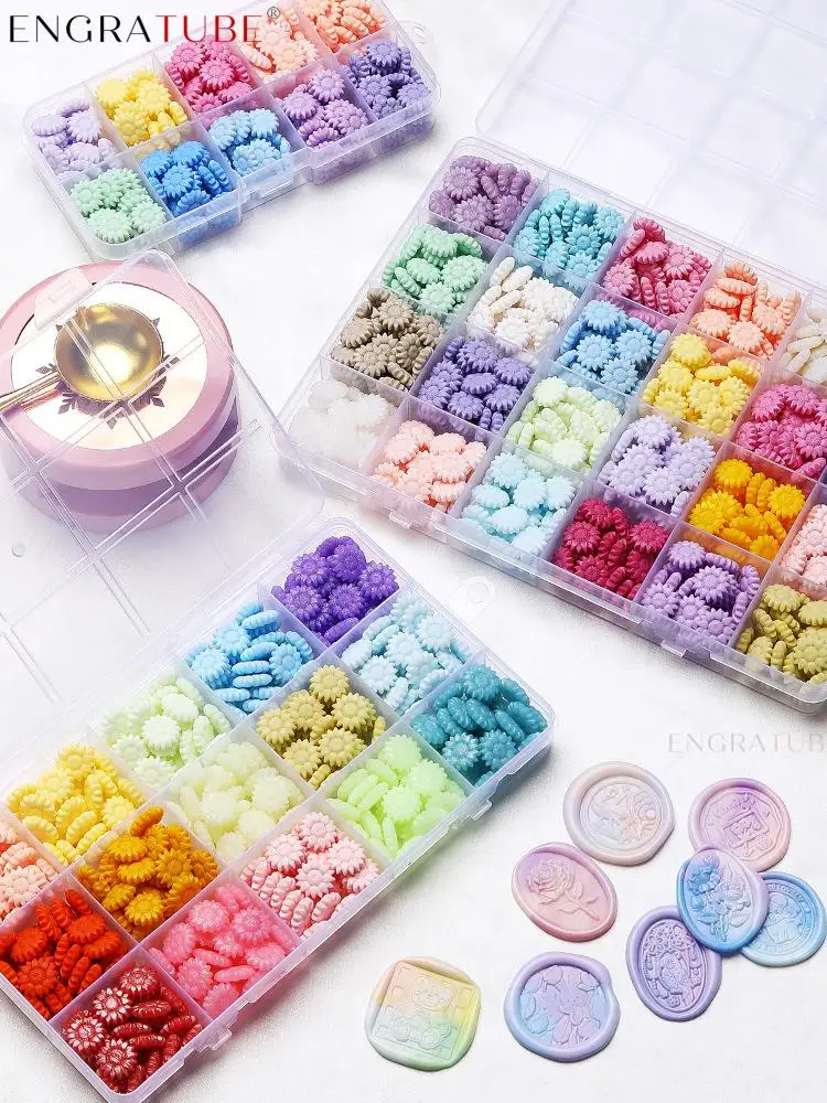 10/15/24 Grids Boxed Lacquer Wax Octagonal Sunflower Sealing Wax Beads DIY Invitation Envelope Sealing Colorful Wax Pellets
10/15/24 Grids Boxed Lacquer Wax Octagonal Sunflower Sealing Wax Beads DIY Invitation Envelope Sealing Colorful Wax Pellets