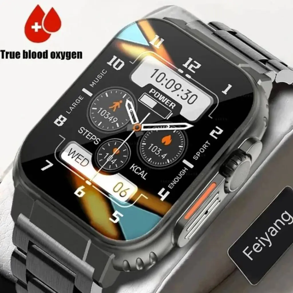 SIHUI NewA70 Men Bluetooth Phone Smart Watch Healthy Heart Rate Blood Pressure Fitness Exercise 1.96 inch Full Touch HD Screen
SIHUI NewA70 Men Bluetooth Phone Smart Watch Healthy Heart Rate Blood Pressure Fitness Exercise 1.96 inch Full Touch HD Screen