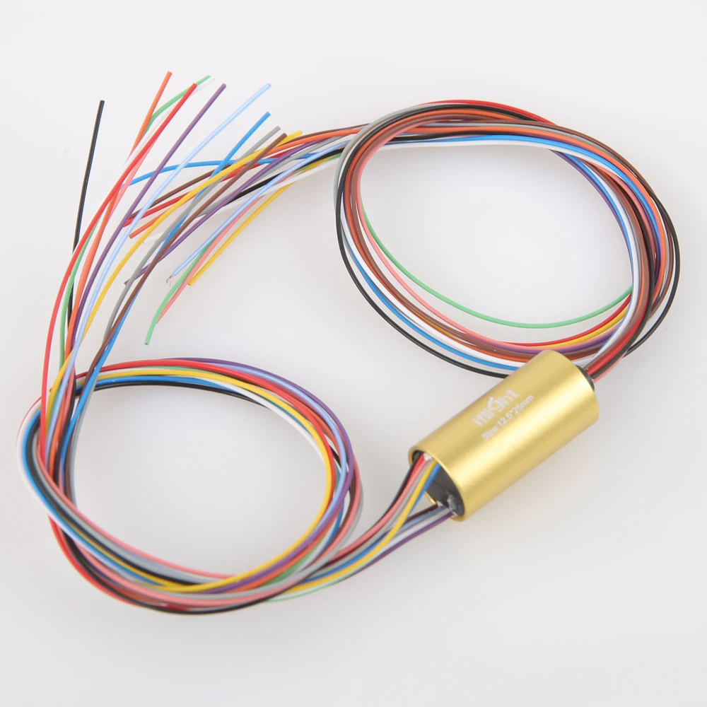 iFlight High Current Gimbal Slipring 12.5mm 12 Circuits 2A for iPower Motor Hollow shaft gimbal motors
iFlight High Current Gimbal Slipring 12.5mm 12 Circuits 2A for iPower Motor Hollow shaft gimbal motors