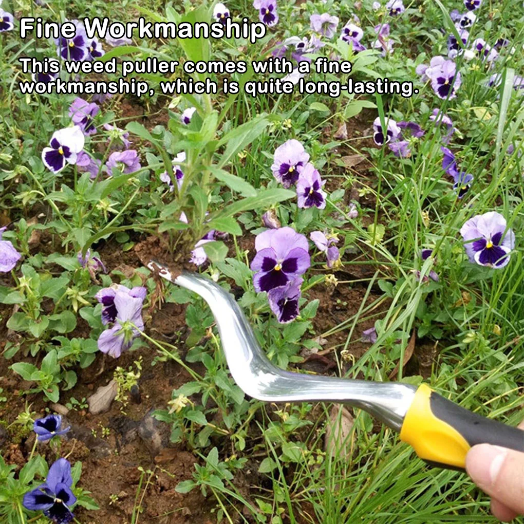 Weed Puller Hand Weeder Lawn Remover Aluminum Alloy Multifunctional Shovel Handily Gripped Rustproof Garden Supplies
Weed Puller Hand Weeder Lawn Remover Aluminum Alloy Multifunctional Shovel Handily Gripped Rustproof Garden Supplies