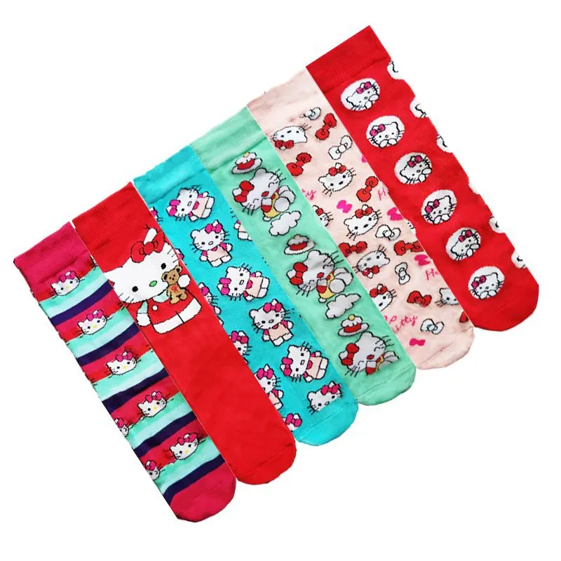 Anime Hellokittys Socks Women Fashion High Quality Funny Stockings Cotton Kawaii Cartoon Sanriord Non-slip Sports Sock Girls
Anime Hellokittys Socks Women Fashion High Quality Funny Stockings Cotton Kawaii Cartoon Sanriord Non-slip Sports Sock Girls