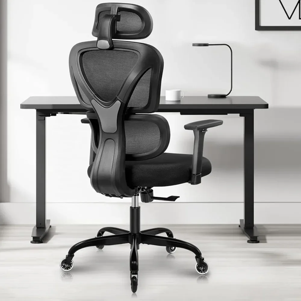 

Ergonomic Office Chair Comfy Breathable Mesh Task Chair Freight Free Gaming Gamer Computer Desk Chairs Furniture