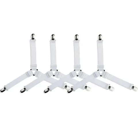 Adjustable Bed Sheet Clips Holder Mattress Duvet Blanket Fastener Straps Fixing Slip-Resistant Belt 4PCS New
Adjustable Bed Sheet Clips Holder Mattress Duvet Blanket Fastener Straps Fixing Slip-Resistant Belt 4PCS New