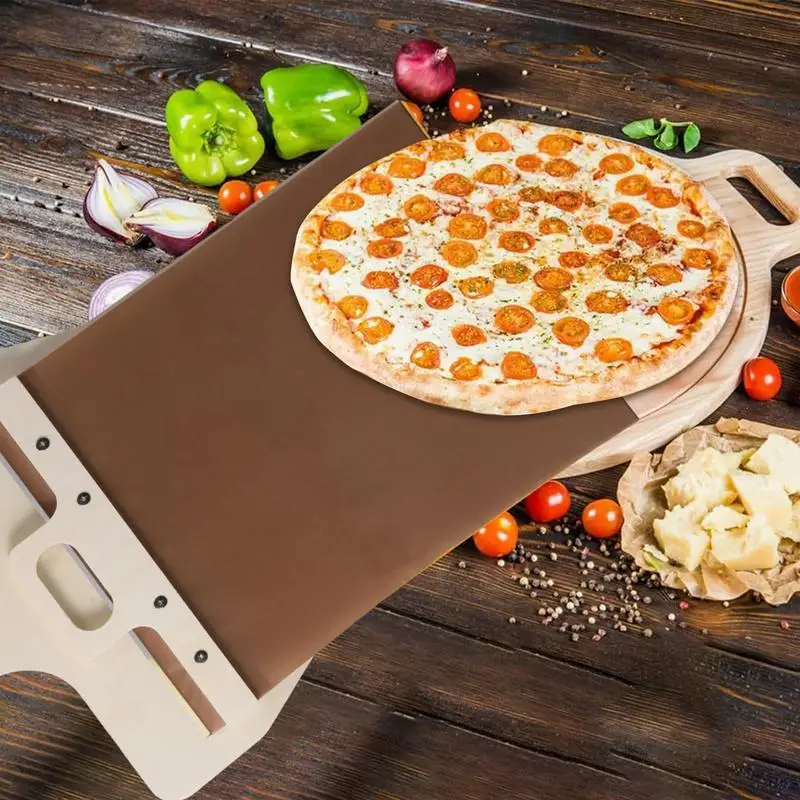 

Non-Stick Sliding Pizza Sliding Pizza Peel Pizza Shovel With Handle Oven Spatula With Hang Hole Kitchen Accessories For Ovens