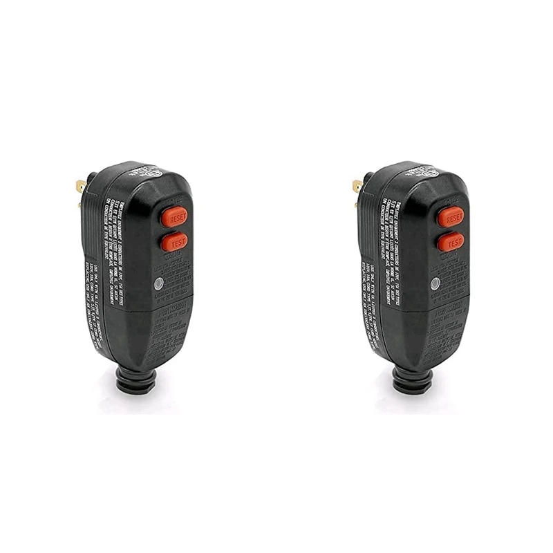 2X GFCI Replacement Plug Assembly 3-Prongs 15A 3-Wires With Ground Fault Circuit Interrupter RCD Protection US Plug
2X GFCI Replacement Plug Assembly 3-Prongs 15A 3-Wires With Ground Fault Circuit Interrupter RCD Protection US Plug