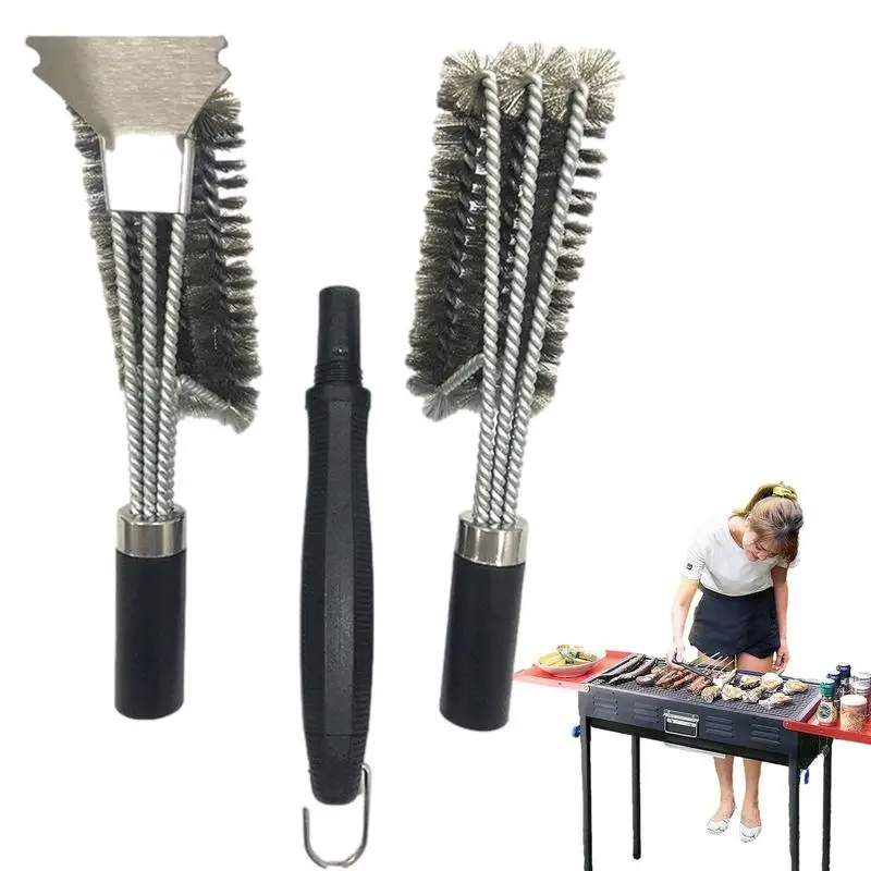 Kitchen Accessories BBQ Grill Barbecue Kit Cleaning Brush Stainless Steel Cooking Tools For Outdoor Grill Barbecue Accessories
Kitchen Accessories BBQ Grill Barbecue Kit Cleaning Brush Stainless Steel Cooking Tools For Outdoor Grill Barbecue Accessories