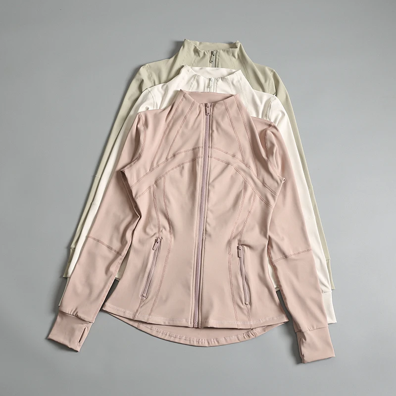 Fitness clothing female online celebrity slim zipper sports coat training clothes tight running yoga clothes
Fitness clothing female online celebrity slim zipper sports coat training clothes tight running yoga clothes