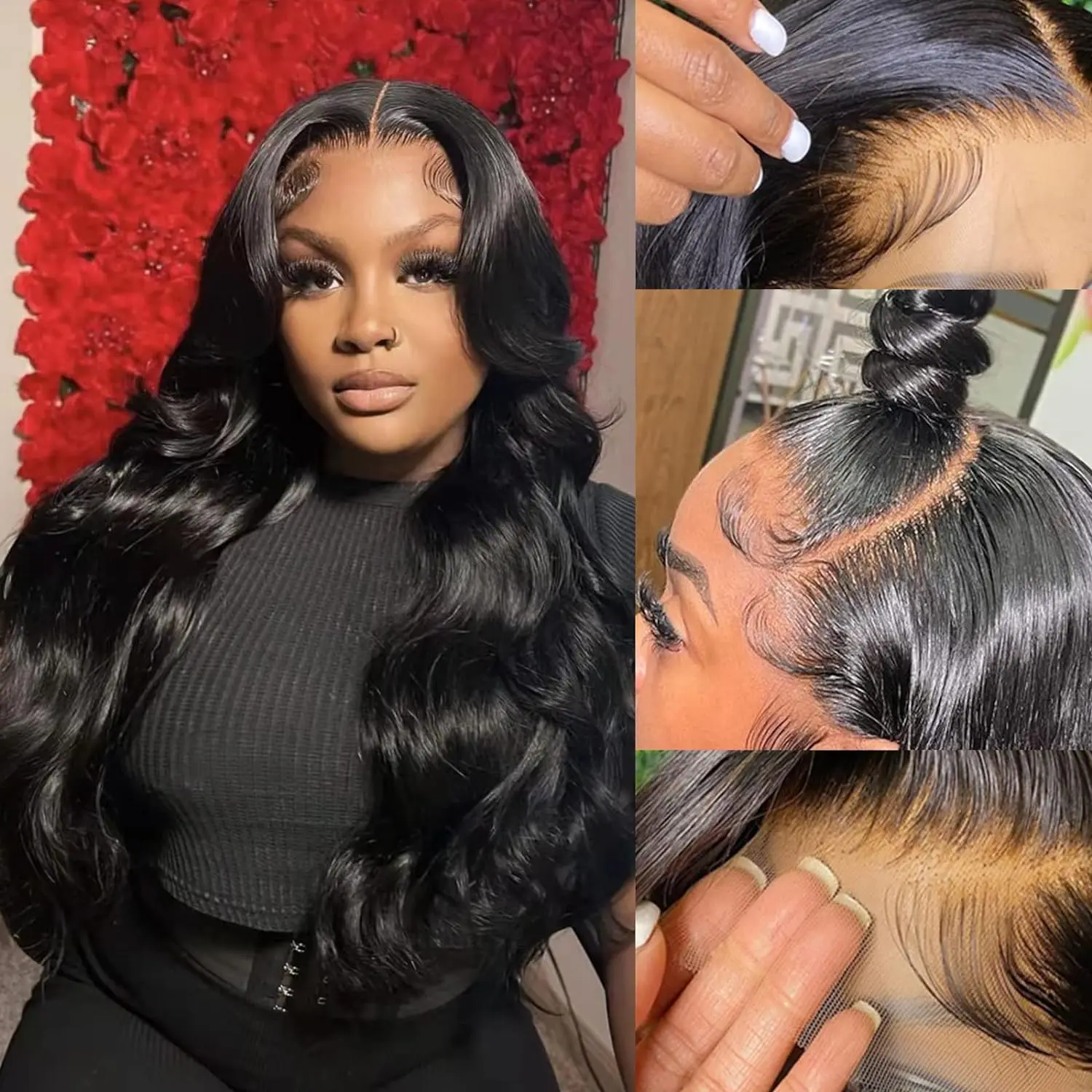 30 Inch Body Wave 13x4 Hd Lace Front Wigs For Women 100% Human Hair Pre Plucked Body Wave Frontal Wig Glueless Preplucked
30 Inch Body Wave 13x4 Hd Lace Front Wigs For Women 100% Human Hair Pre Plucked Body Wave Frontal Wig Glueless Preplucked