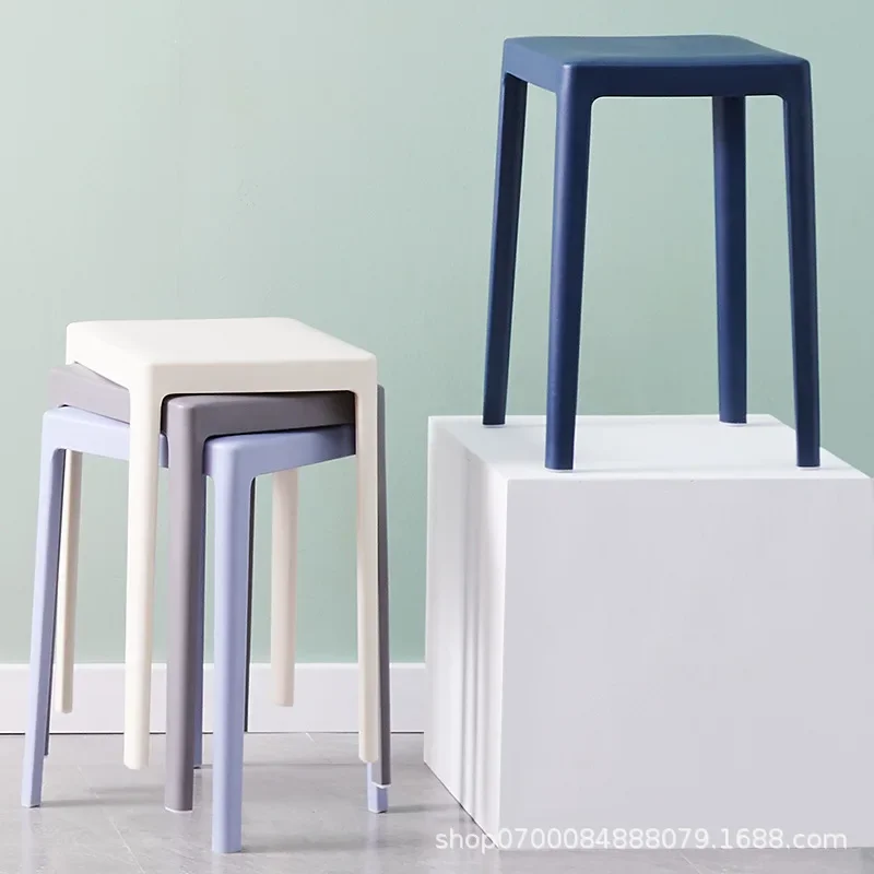 0674 Plastic stool thickened adult household dining table high bench modern simple fashion creative Nordic square round stool ch
0674 Plastic stool thickened adult household dining table high bench modern simple fashion creative Nordic square round stool ch
