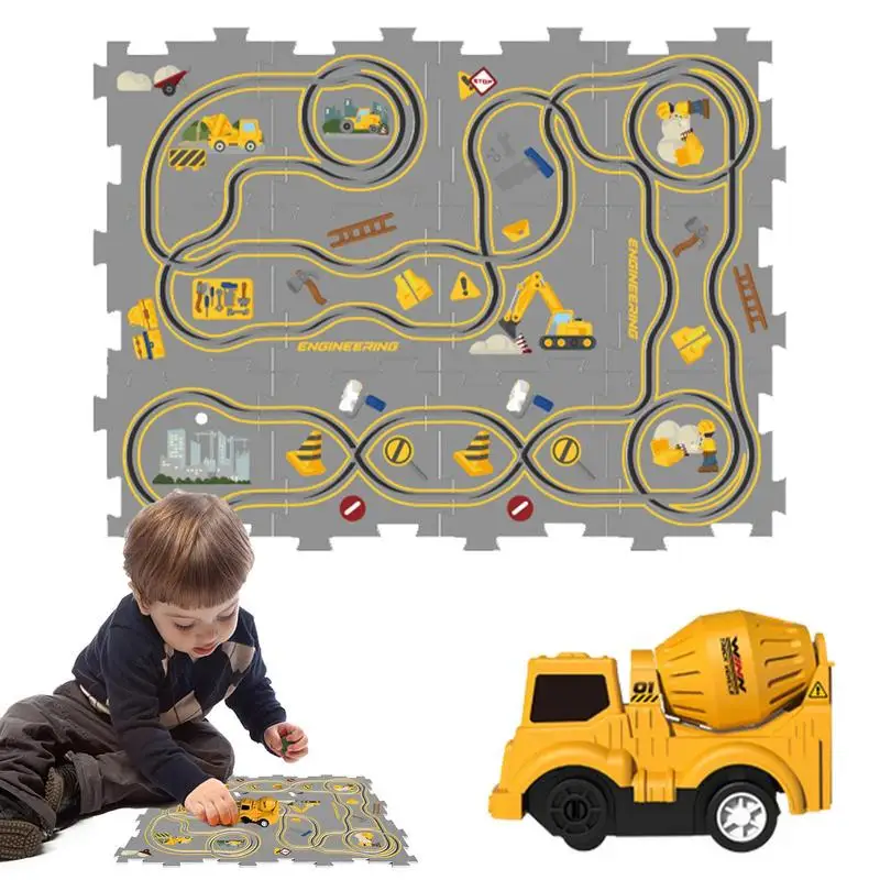 Puzzle Track Building Toys DIY Assembling Electric Trolley Creative Puzzle Board Track Play Railcar Smooth And Fun For Birthday
Puzzle Track Building Toys DIY Assembling Electric Trolley Creative Puzzle Board Track Play Railcar Smooth And Fun For Birthday