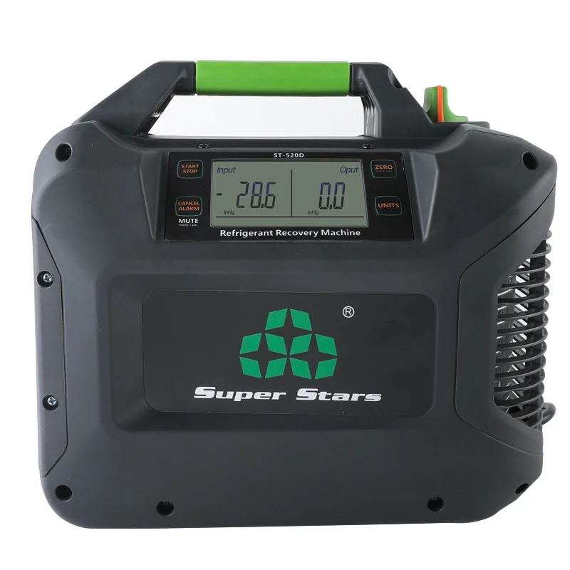 ST-520D Refrigerant Recovery Machine Refrigerant Fluorine Extractor Refrigerant Air Conditioner Fluorine Fluorine Collector
ST-520D Refrigerant Recovery Machine Refrigerant Fluorine Extractor Refrigerant Air Conditioner Fluorine Fluorine Collector