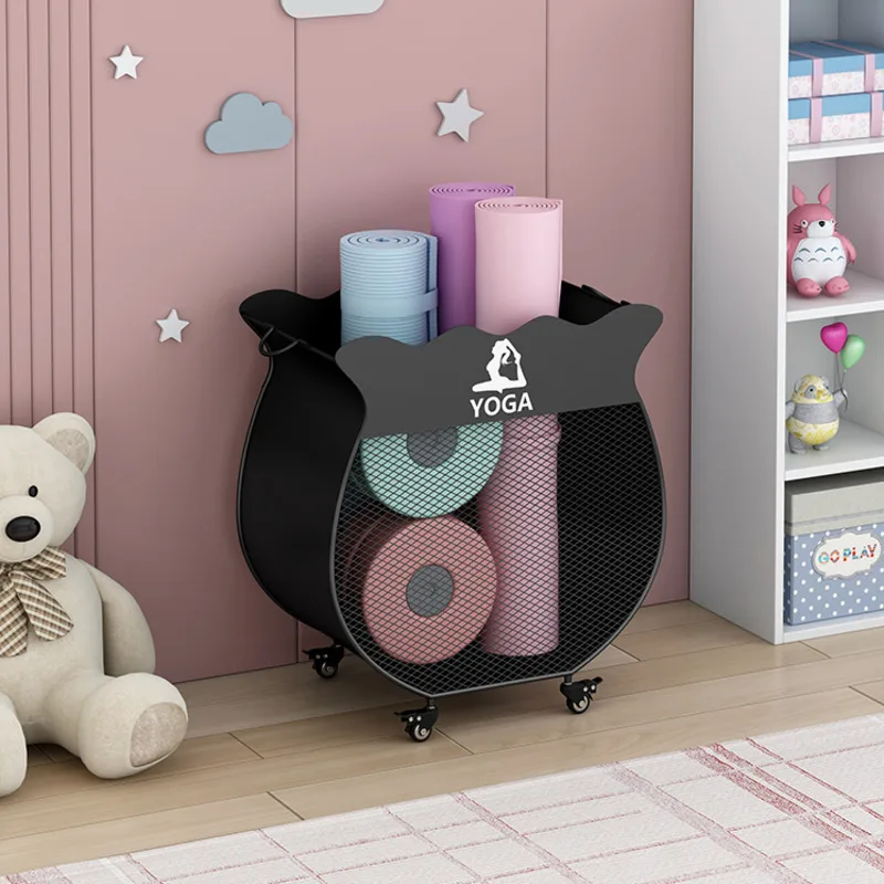 Laundry Basket Yoga Mat Storage Rack with Wheel Sports Equipment Equipment Storage Basket Artifact Multi Functional Bathroom
Laundry Basket Yoga Mat Storage Rack with Wheel Sports Equipment Equipment Storage Basket Artifact Multi Functional Bathroom