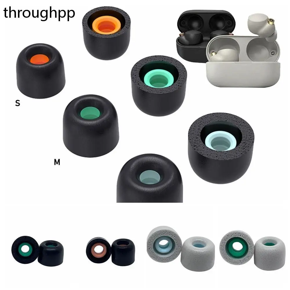 2 Pairs Anti Slip Comfortable Ear Pads Protective Cover Portable Replacement Foam Earbuds Eartips
2 Pairs Anti Slip Comfortable Ear Pads Protective Cover Portable Replacement Foam Earbuds Eartips