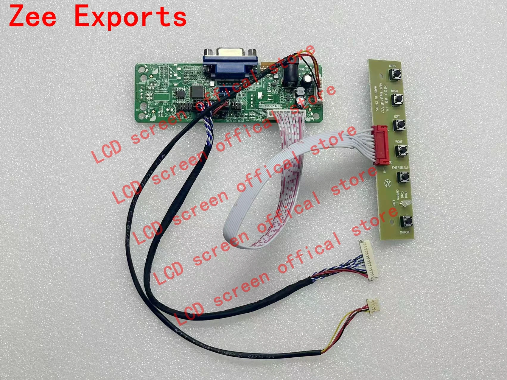 Комплект тестовой платы драйвера VGA для ЖК-экрана G084SN03 V3 G084SN05 V8 G084SN05 V9 G104STN01.0 G104SN02 V2
Комплект тестовой платы драйвера VGA для ЖК-экрана G084SN03 V3 G084SN05 V8 G084SN05 V9 G104STN01.0 G104SN02 V2