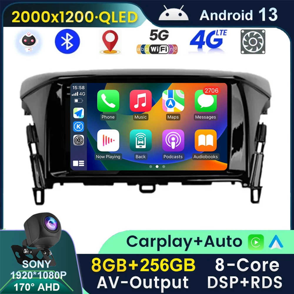 Android 13 Car Radio For Mitsubishi Eclipse Cross 2018 2019+ Carplay Auto Video Player GPS Navigation Multimedia Stereo
Android 13 Car Radio For Mitsubishi Eclipse Cross 2018 2019+ Carplay Auto Video Player GPS Navigation Multimedia Stereo