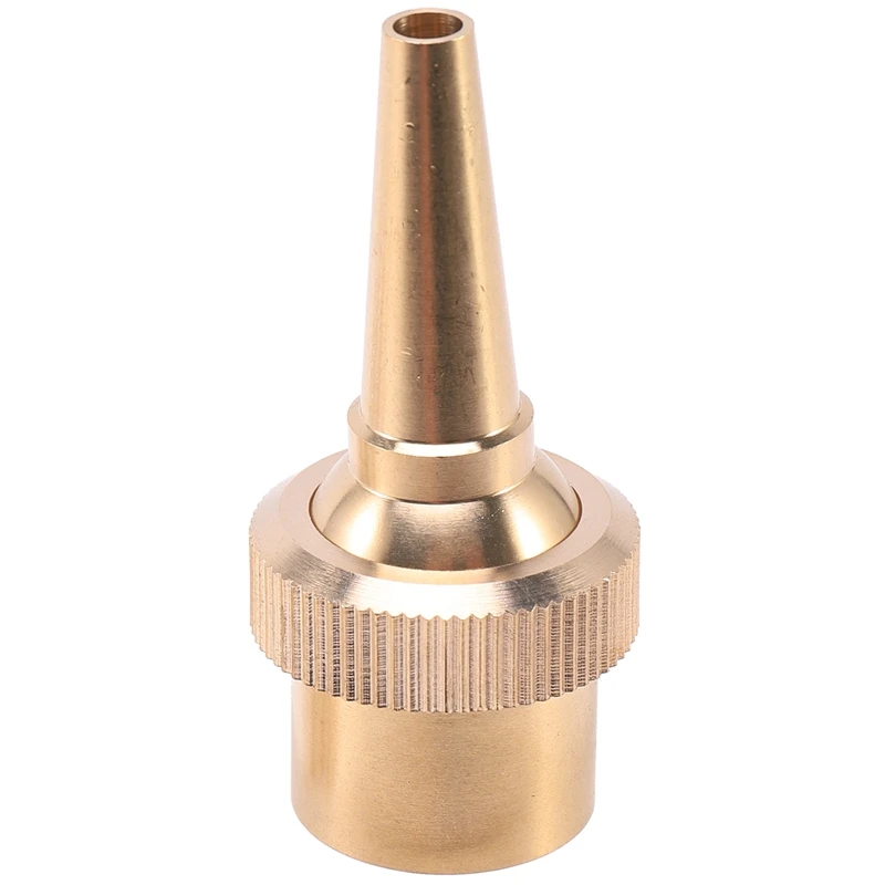 

10Pcs 1/2 Inch DN15 Brass Jet Straight Adjustable Fountain Water Spray Nozzles Pool Nozzles Garden Landscape Decoration Fountain