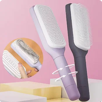 Self Cleaning Hairbrush