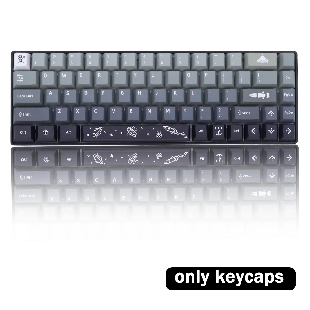151 Keys Space Fog Gradient Keycaps English/Japanese Cherry Profile PBT Dye Sublimation Mechanical Keyboard Keycap For MX Switch
151 Keys Space Fog Gradient Keycaps English/Japanese Cherry Profile PBT Dye Sublimation Mechanical Keyboard Keycap For MX Switch