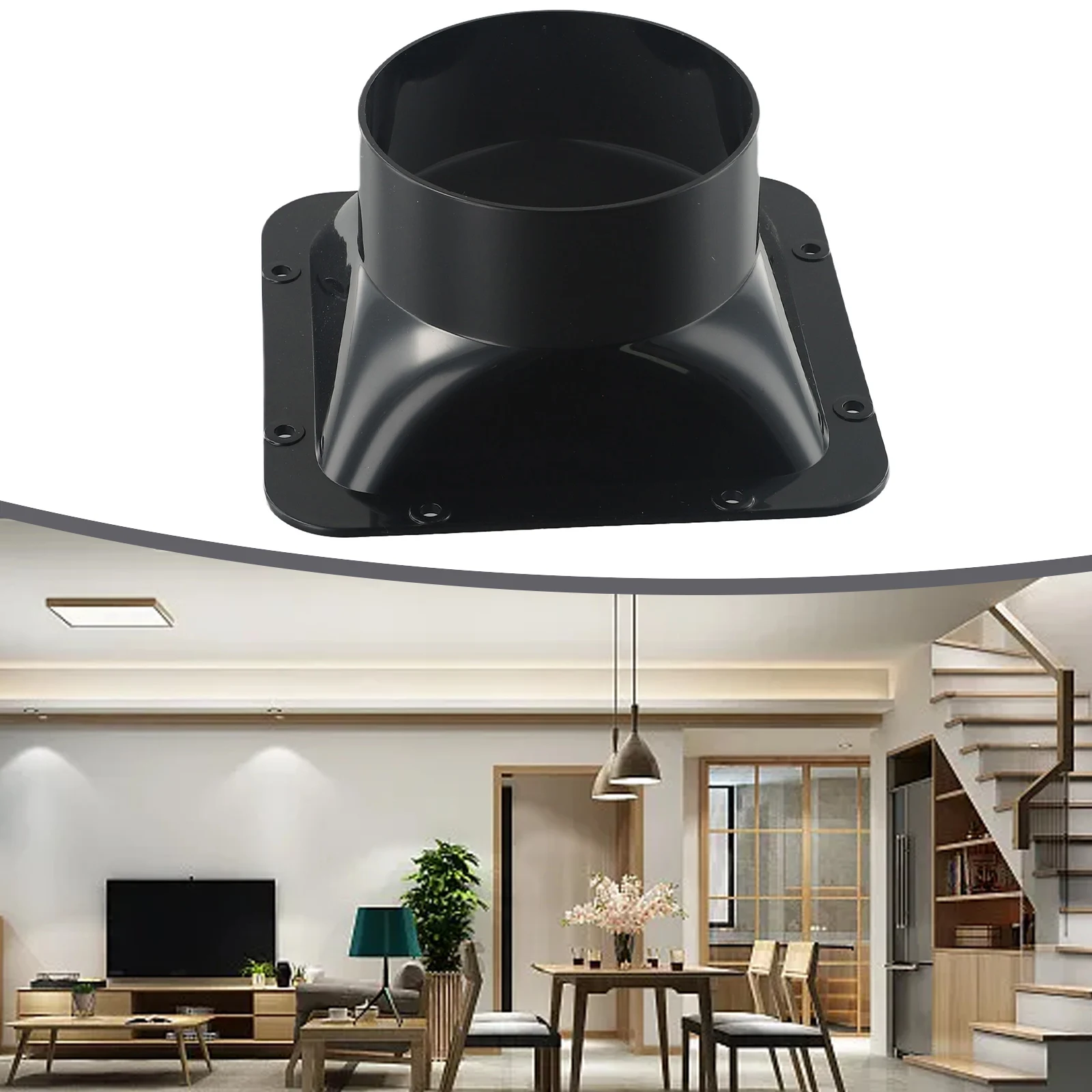 Ventilation Duct Flange Connector Smooth Ventilation Equipment 100MM 110MM 150MM 200MM Air Inlet And Outlet
Ventilation Duct Flange Connector Smooth Ventilation Equipment 100MM 110MM 150MM 200MM Air Inlet And Outlet