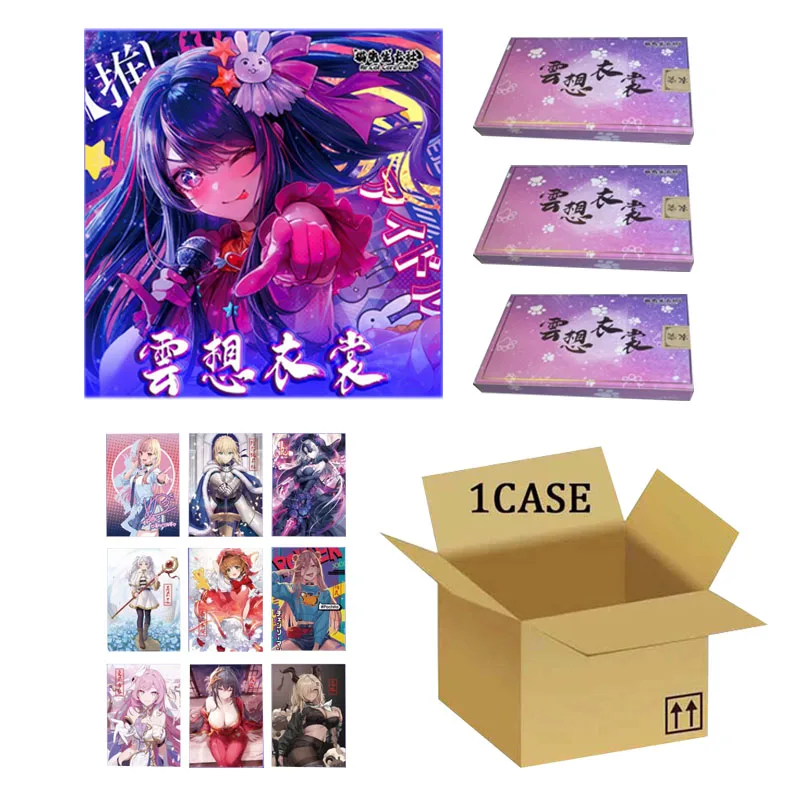 

Wholesales Goddess Story Collection Cards Yun Xiang Clothes Acrylic Brick Beautiful Booster Box Seduction Anime Playing Acg Card